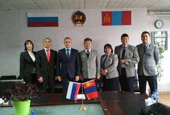 Международная встреча бурятских таможенников с коллегами из Монголии